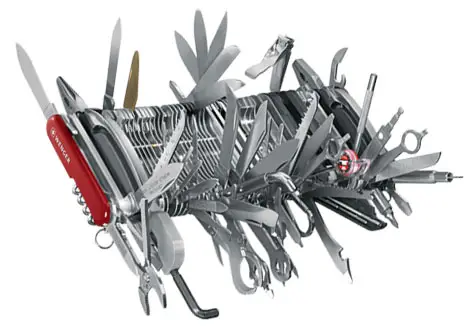 Wenger 87 tool giant knife