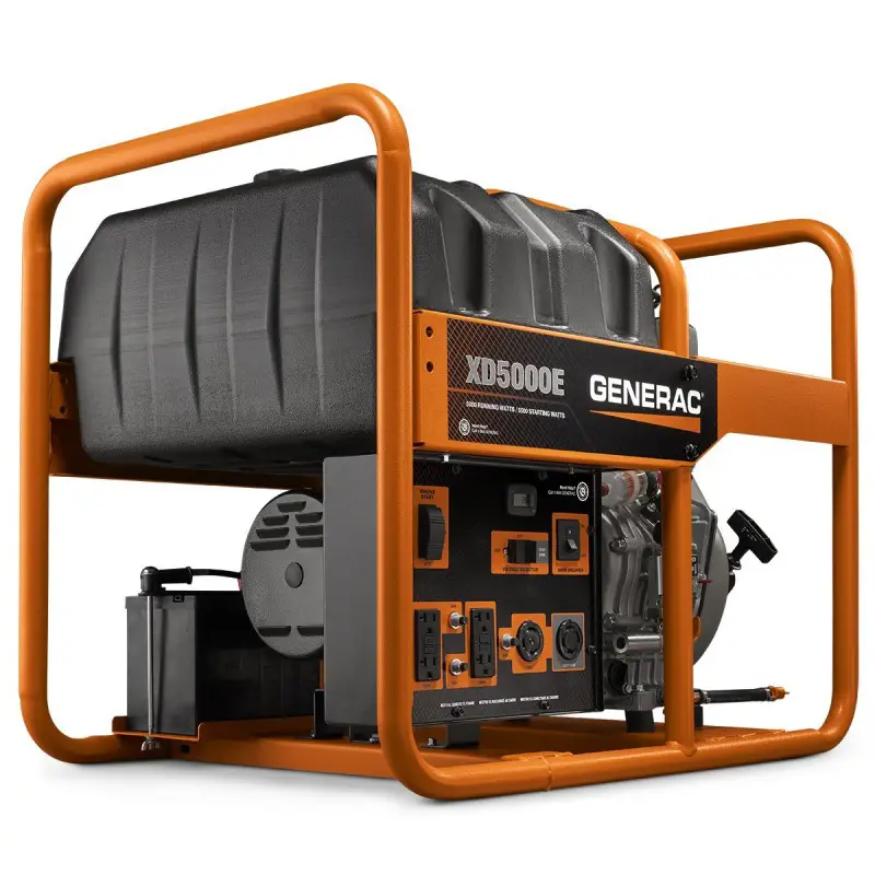 Generac’s New XD5000E Diesel-Powered Portable Generator means reliable