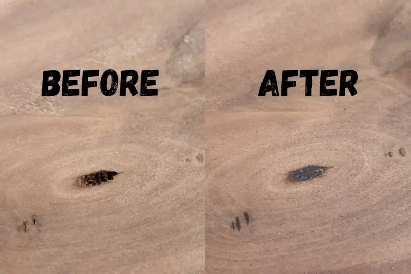 Starbond Gap Filling With Black