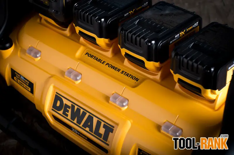 DeWalt DCB1800 Portable Power Station and Parallel Battery Charger