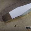 tip after chiseling concrete
