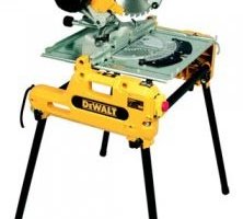 DeWalt Miter Saw Flips Into a Table Saw