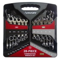 Husky 28CW002 Combo Wrench Set 28 Piece