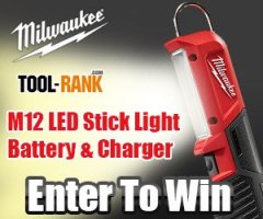 Milwaukee M12 LED Stick Light Giveaway