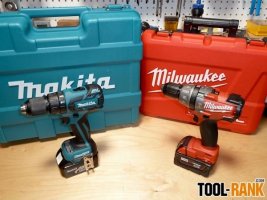Milwaukee 2604-22 Vs Makita LXPH05 Brushless Hammer Drill Head To Head Review
