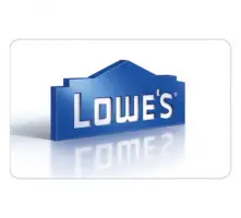 $100 Lowe's Gift Card for only $90 - Fast Email delivery