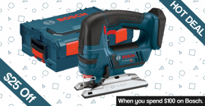 Hot Deal Bosch $25 Off $100 purchase for black Friday