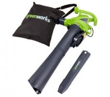 GreenWorks 24022 12-Amp Corded 2 Speed Blower/Vac