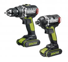 Rockwell 20V Brushless Drill-Driver and Impact Driver Combo RK1807K2