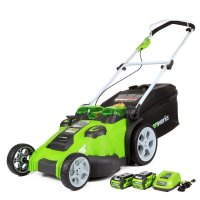 GreenWorks 25302 Twin Force Cordless Mower