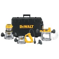 Power Tools Dewalt DW618B3E 2 1/4 Hp 3 base router set Reviews