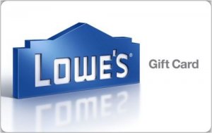 $200 Lowe's Gift Card for $175 @ ebay