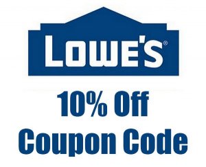 Lowes 10% Off Coupon