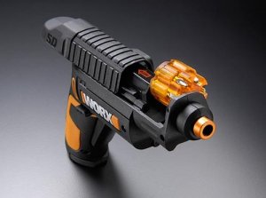 Worx Six Shooter Cordless Driver With Swappable Bit Cartridges