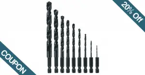 20% Off Coupon for Bosch Impact Drill Bits