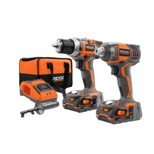 Ridgid R9600SB 18-Volt Compact Drill and Impact Driver Kit