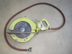 Rare 12-inch Pneumatic Skil Saw Model 2127 Shows Up On Ebay