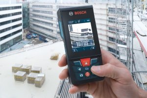 New Feature Gives Bosch Laser Distance Measurer 400ft. range with 1/16in. Accuracy