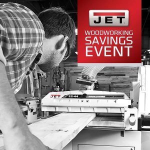 15% OFF JET WOODWORKING MACHINES AND ACCESSORIES