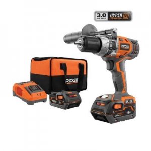 RIDGID X4 18-VOLT 1/2 IN. CORDLESS HAMMER DRILL/DRIVER KIT $139.50 at HomeDepot