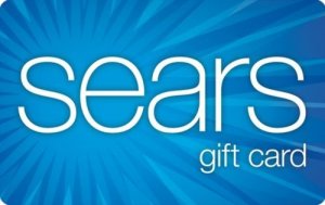 $100 sears gift card on sale for $80