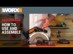 WORX 20V ExacTrack | How to Use & Assemble