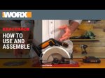 WORX 20V ExacTrack | How to Use & Assemble