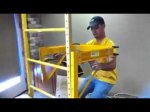 How the Adjustable scaffold shelf works