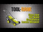 Sun Joe iON 40V Brushless Cordless Lawn Mower Review