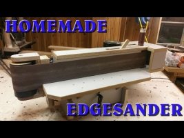 Shopmade Oscillating Edge Sander