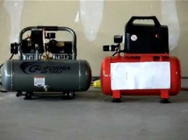 California Air Tools Ultra Quiet & Lightweight Air Compressor