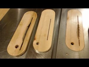 Making zero clearance  table saw inserts