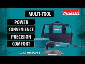 Makita's New Multi-Tool model TM3000CX5