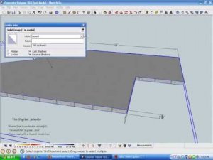 Mud Math Figuring Concrete Volume with SketchUp